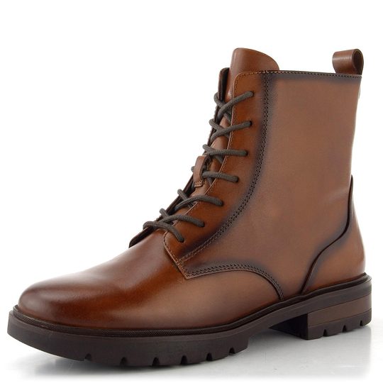 Ara šněrovací kotník Cambridge Cognac 12-11260-09