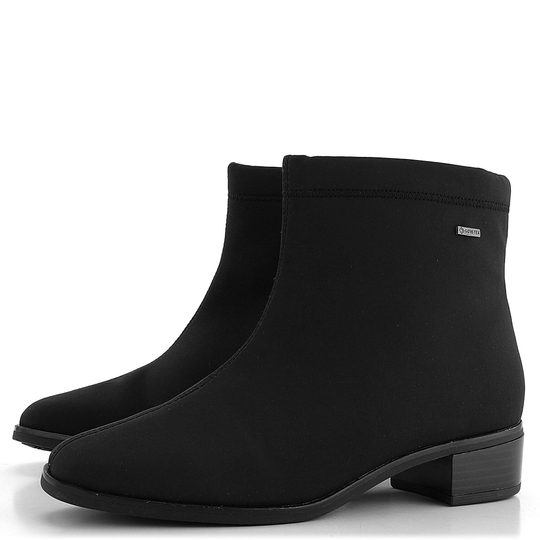 Ara dámský širší kotník na podpatku vyteplený Graz Black 12-31808-01