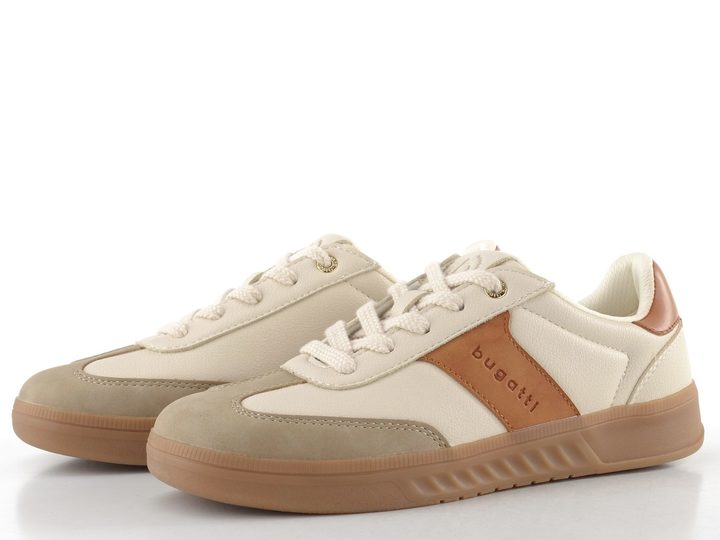 Bugatti dámské tenisky beige/cognac 435-AQJ02-5550