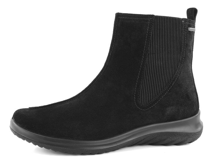 Legero členkové topánky so širokou pružinkou čierne Gore-Tex 5-09571