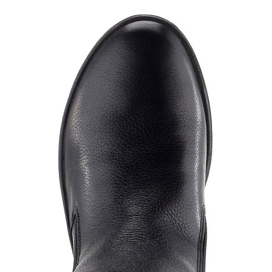 Ara širší kotník se zipem Calais Keil Schwarz 12-36002-01