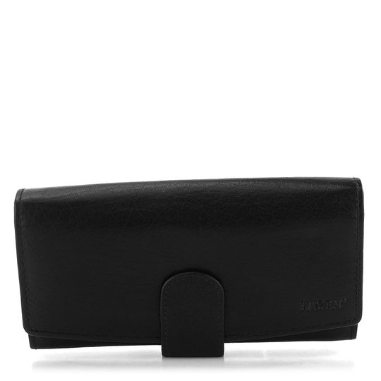 Dámska podlhovastá peňaženka so zápinkou 5152-Black