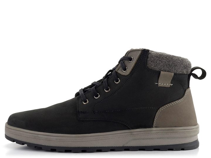 Klondike pánský sneakers kotník černý 92402 Black/Grey