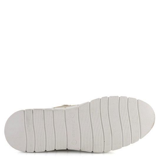 Rieker Revolution členková obuv na platforme svetlá W1071-90