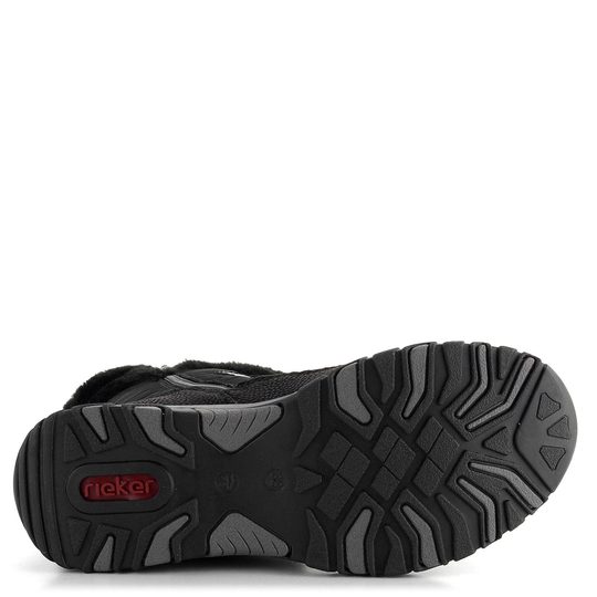 Rieker členková obuv s membránou čierna M9683-00