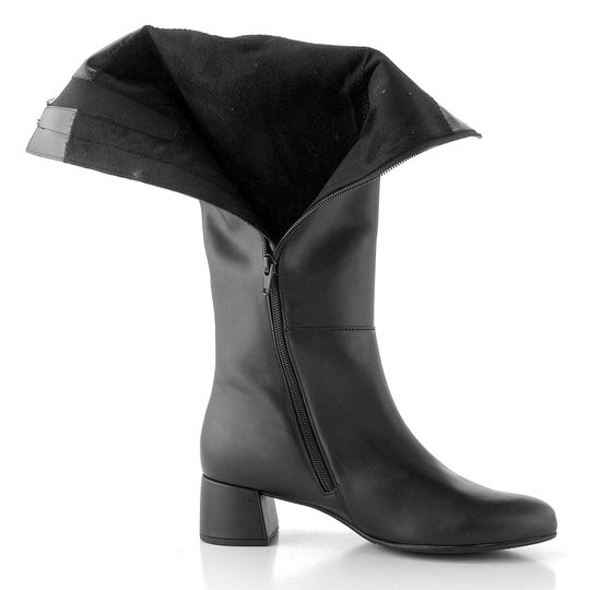 Gabor čižmy na podpätku čierne hladké vel.S 75.688.27