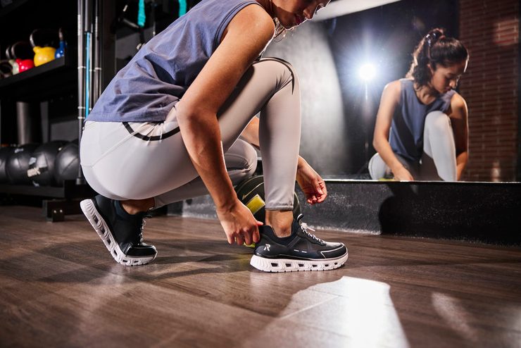 Rieker nazúvacie tenisky na platforme modré M6062-14