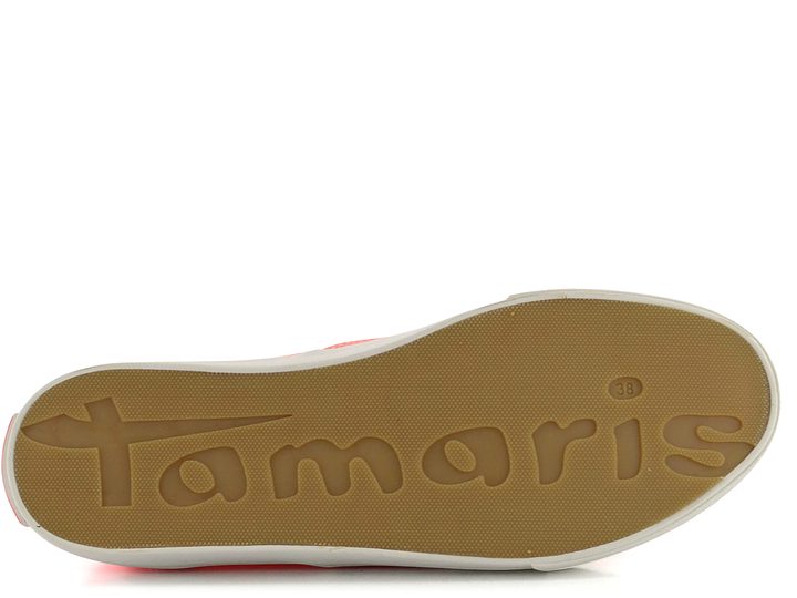 Tamaris plátěné tenisky Blood Orange 1-23604-20