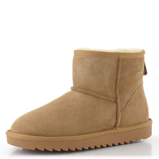 Ara širšie dámske semišové váľanky Cognac Alaska 12-29921-06