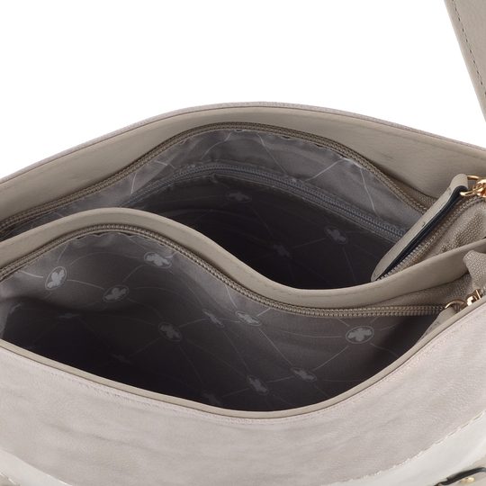 Rieker crossbody kabelka kombinovaná béžová H1301-60