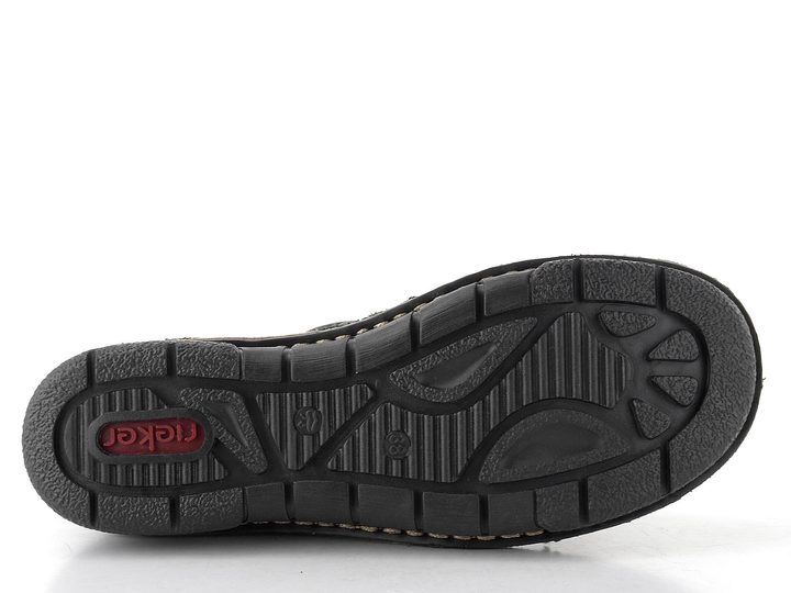 Rieker šněrovací kotník černý 73301-00