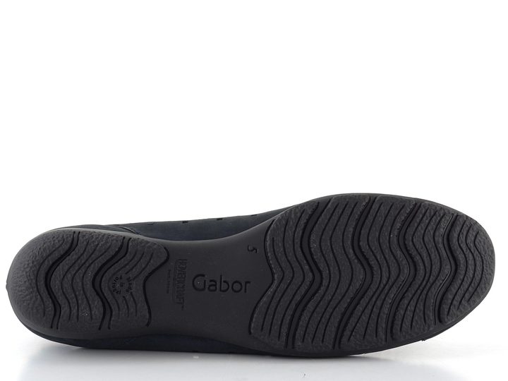 Gabor nubukové baleríny temně modré 84.169.16