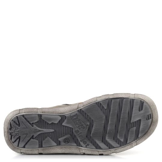 Kacper pánska vyteplená členková obuv šedá 3-6869