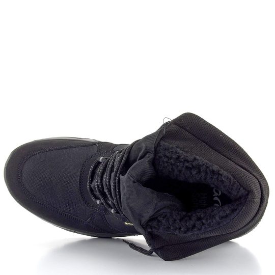 Ara pánska šnurovacia členková obuv Renzo Black 11-38503-31