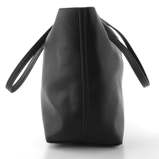 U.S. POLO ASSN. střední oboustranná shopper kabelka s etují černá BIURR9377WVPTC8