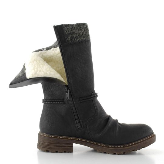 Rieker vysoký kotník s membránou černý Z4755-00