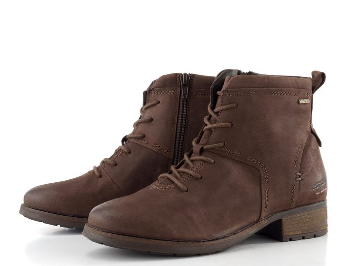 Josef Seibel šněrovací kotník hnědý 75352VL904