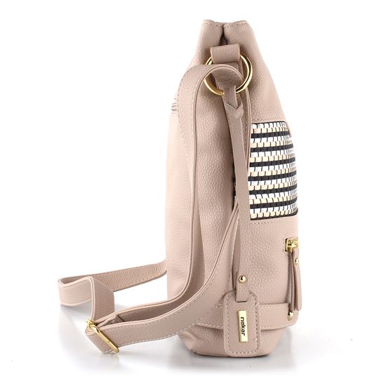 Rieker crossbody kabelka Rose/Schwarz-metalic H1517-60