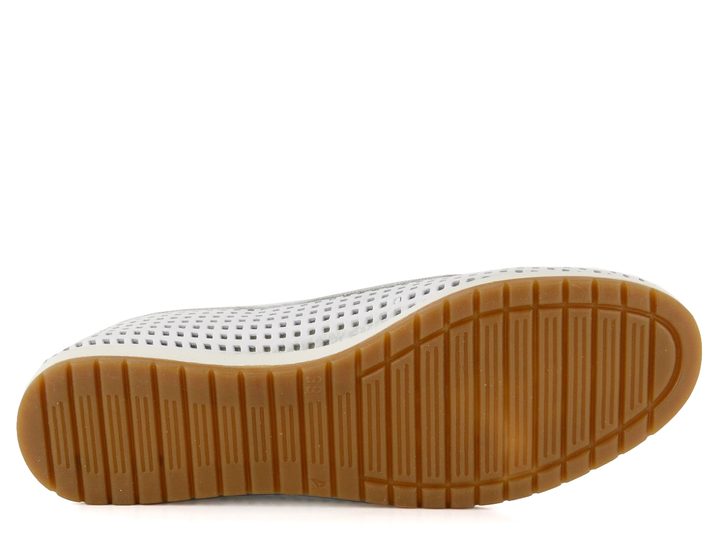 Looke perforované baleríny Carrolin white L0601_03