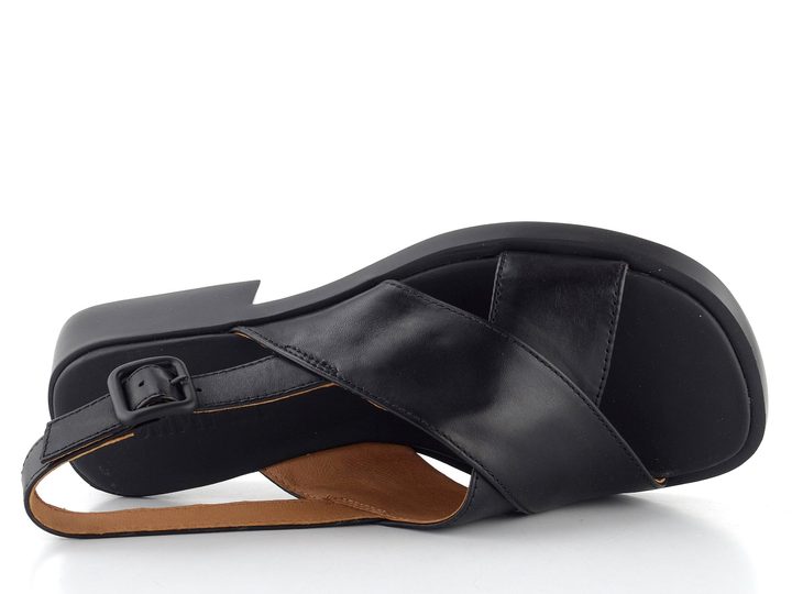 Camper sandály s kříženými pásky černé K201600-002