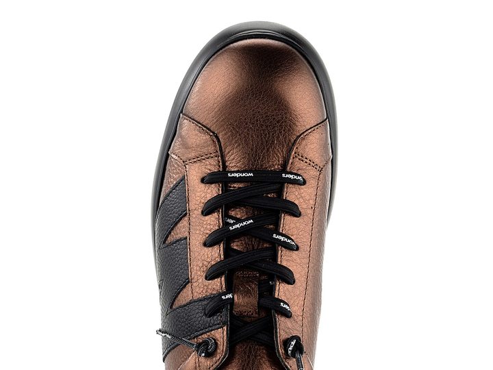 Wonders dámské tenisky na platformě Oro/Negro A-2660