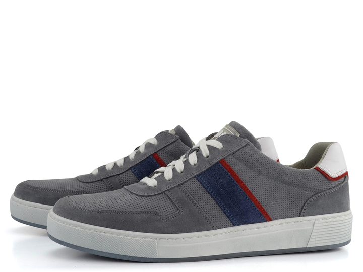 Pius Gabor pánske semišové poltopánky šedé kombi 1040.16.02