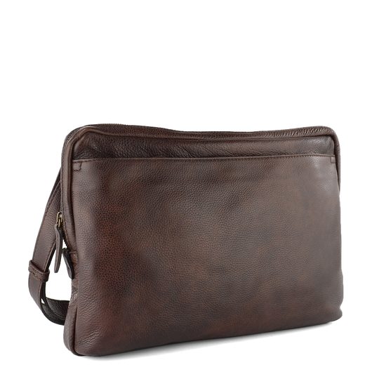 Elega messenger brown