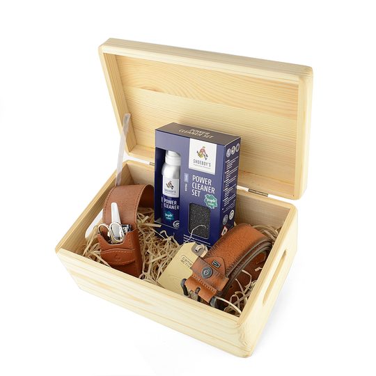 Dřevěný box s víkem