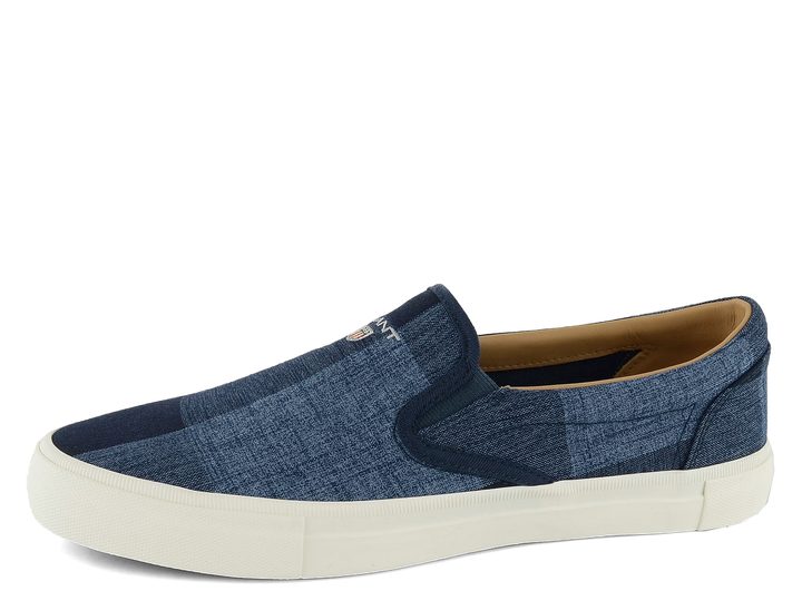 Gant pánske tenisky slip-on Hero Marine Check 18678387