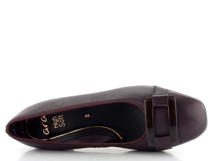 Ara širší hladké lodičky Graz Amarone 12-20420-19