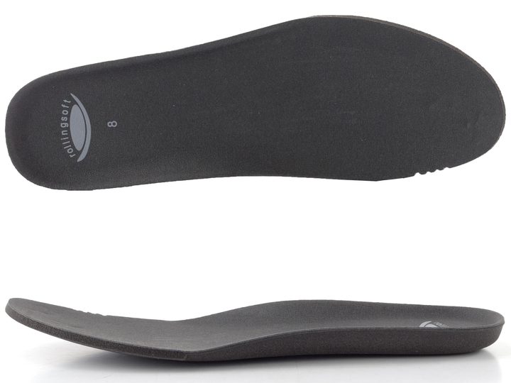 Gabor Rollingsoft pánské kožené polobotky iron/black 8005.15.03