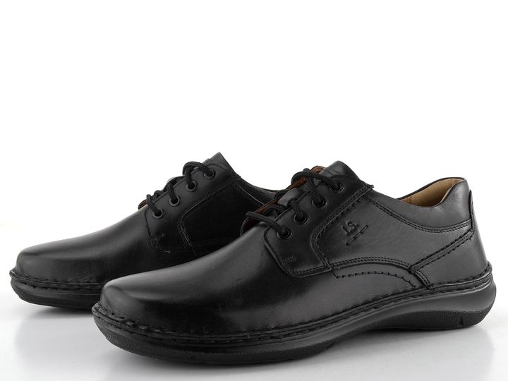 Josef Seibel černé široké pánské polobotky 44906859