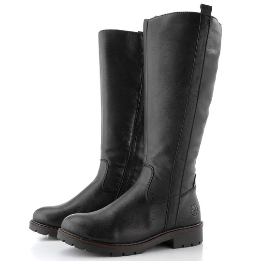 Rieker černé kozačky Y9155-00