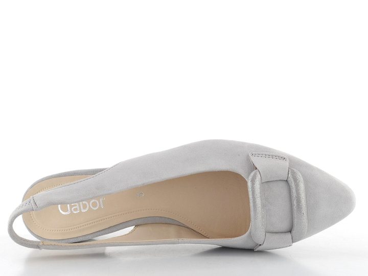 Gabor lodičky s voľnou pätou Lightgrey 61.521.19