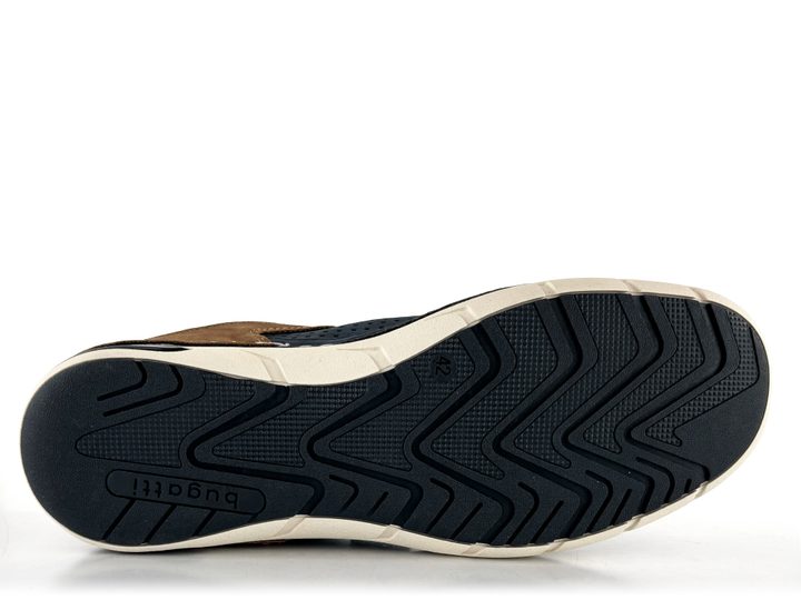 Bugatti modré kombinované polobotky 321-ASG03-5000