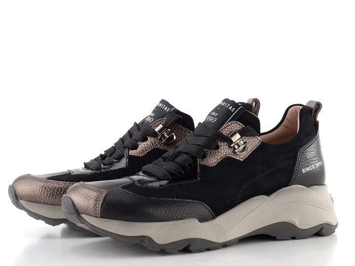 Hispanitas kombinované tenisky Nepal black/topo CHI254320