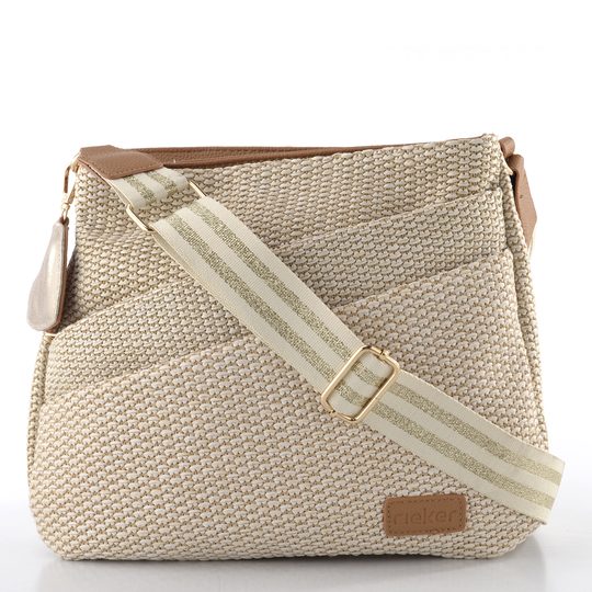Rieker crossbody kabelka so srdcom muschel/palegold H1004-62