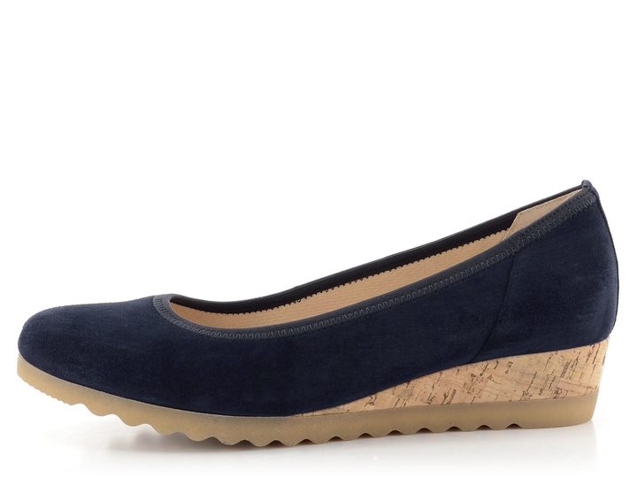 Gabor lodičky na kline temne modré 62.641.46