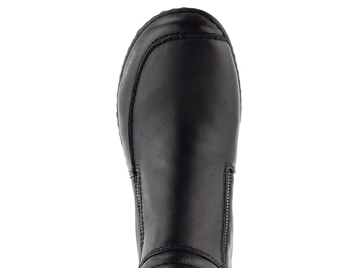 Rieker dvouzipový kotník černý 48999-00