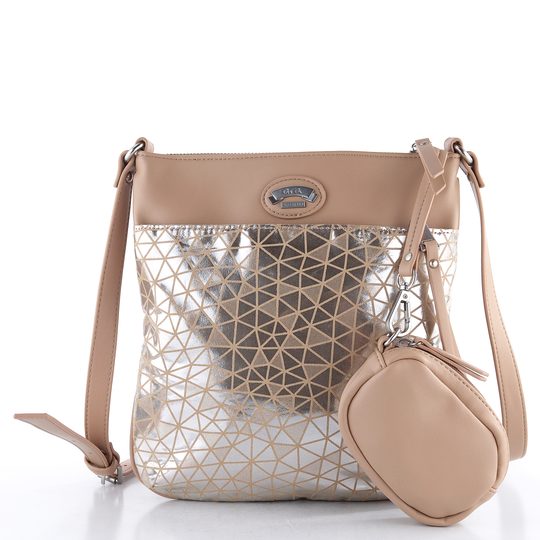 Ara dámská crossbody kabelka Lara Sand/Silber 16-21109-14
