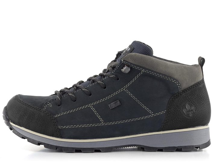 Rieker pánský šněrovací kotník s membránou kombinovaný F5740-00