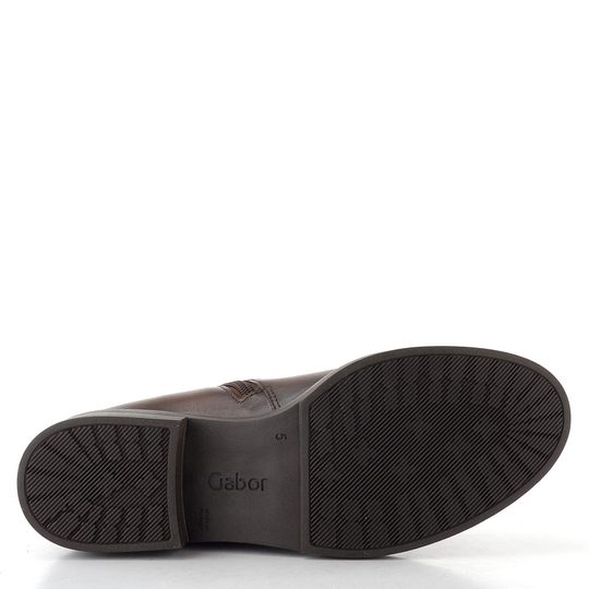 Gabor šnurovacia členková obuv hnedá 71.791.28