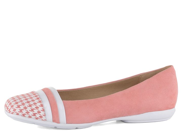 Geox baleríny Annytah Coral/White D927NA02107