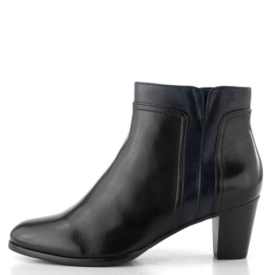 Regarde kotník na podpatku Sonia-152 black/navy