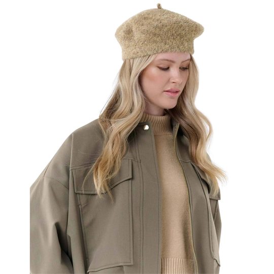 Fraas třpytivý baret zlatý 667256-160