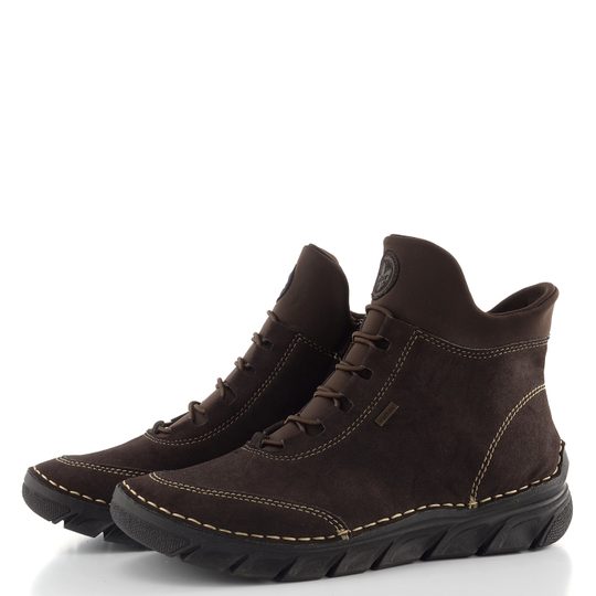 Rieker šněrovací kotník nougat/braun 55069-25