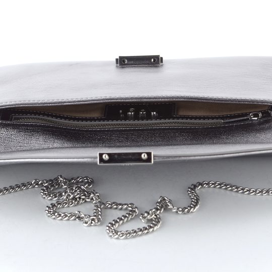 Högl metalické psaníčko Darksilver 0-141011-7100