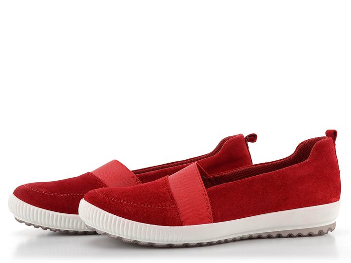Legero červené športovejšie baleríny 2-000887
