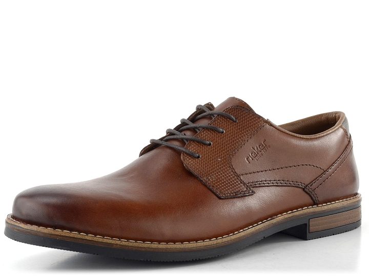 Rieker pánske elegantné poltopánky hnedé 13523-24