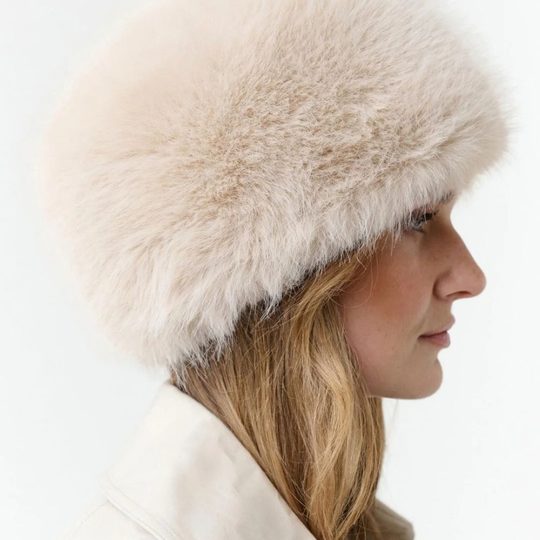Loevenich čepice z umělé kožešiny cream 676806-030
